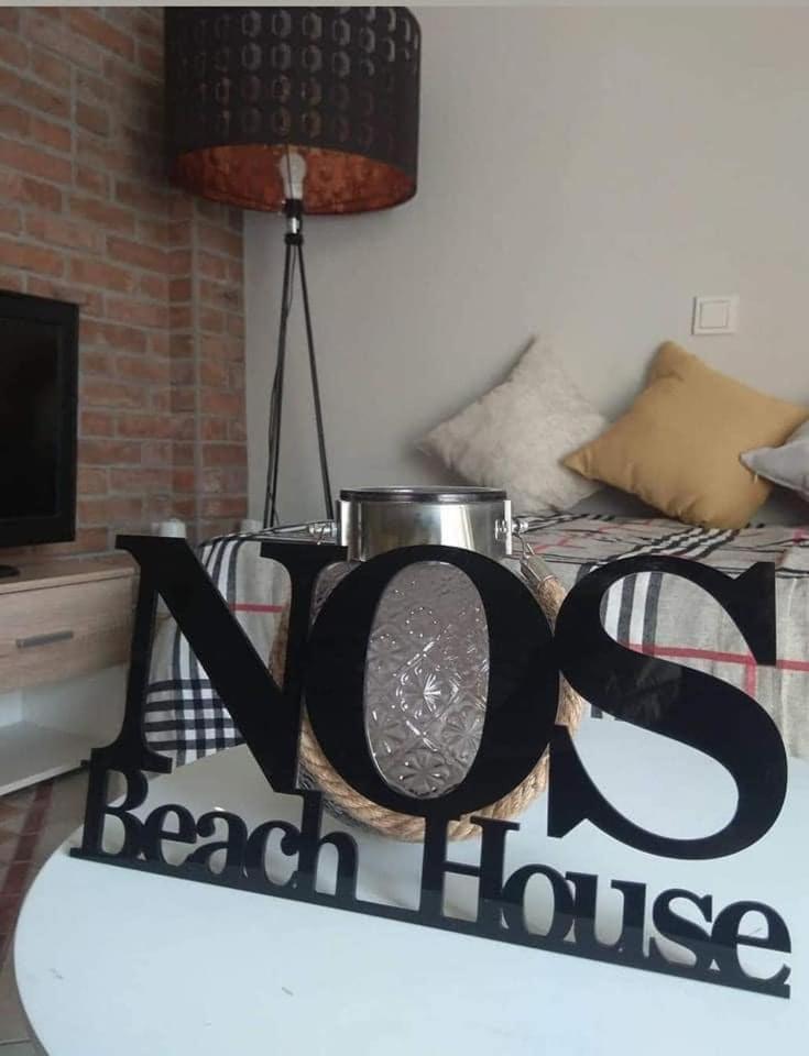 Nos Beach House Paralía Buitenkant foto
